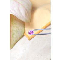 2.05 Ct. Purplish Pink Sapphire from Ceylon (Sri Lanka) Life Style