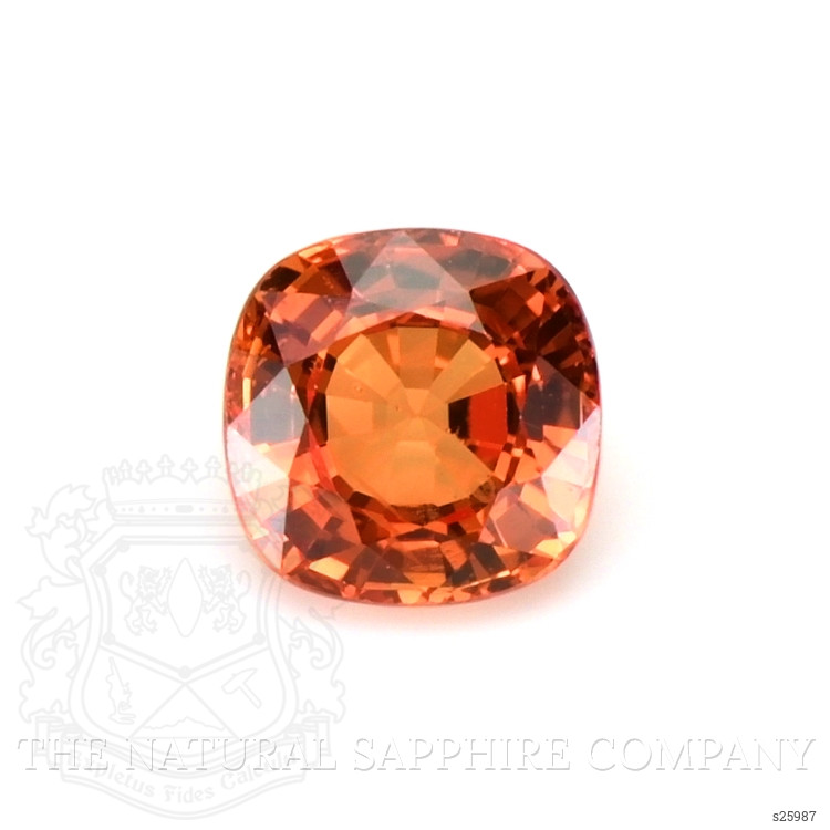 1.05 Ct. Orange Sapphire from Ceylon (Sri Lanka)