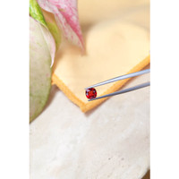 1.35 Ct. Reddish Orange Sapphire from Ceylon (Sri Lanka) Life Style