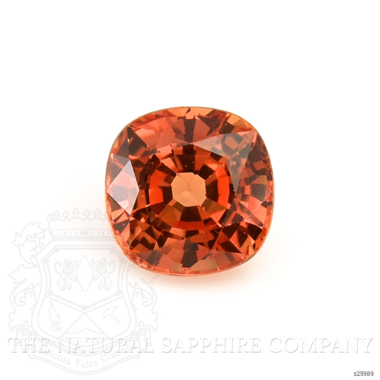 1.39 Ct. Reddish Orange Sapphire from Ceylon (Sri Lanka)