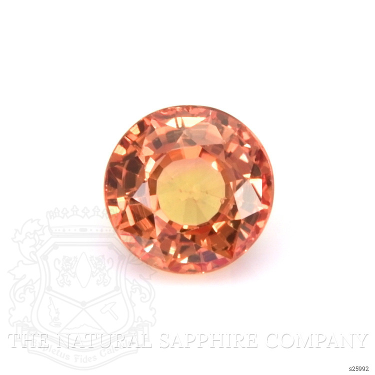 1.50 Ct. Reddish Orange Sapphire from Ceylon (Sri Lanka)