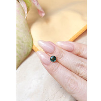 1.39 Ct. Bluish Green Sapphire from Ceylon (Sri Lanka) Life Style