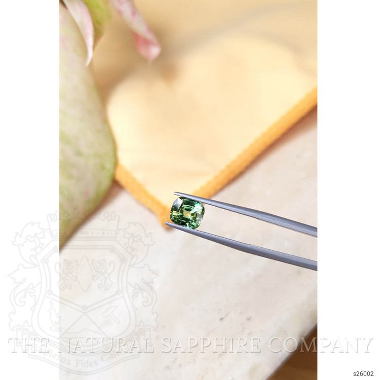 2.32 Ct. Green Sapphire from Ceylon (Sri Lanka)