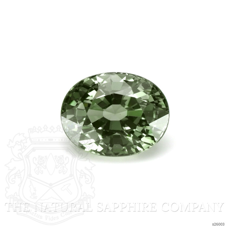 2.73 Ct. Green Sapphire from Ceylon (Sri Lanka)