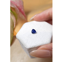 0.99 Ct. Blue Sapphire from Ceylon (Sri Lanka) Life Style