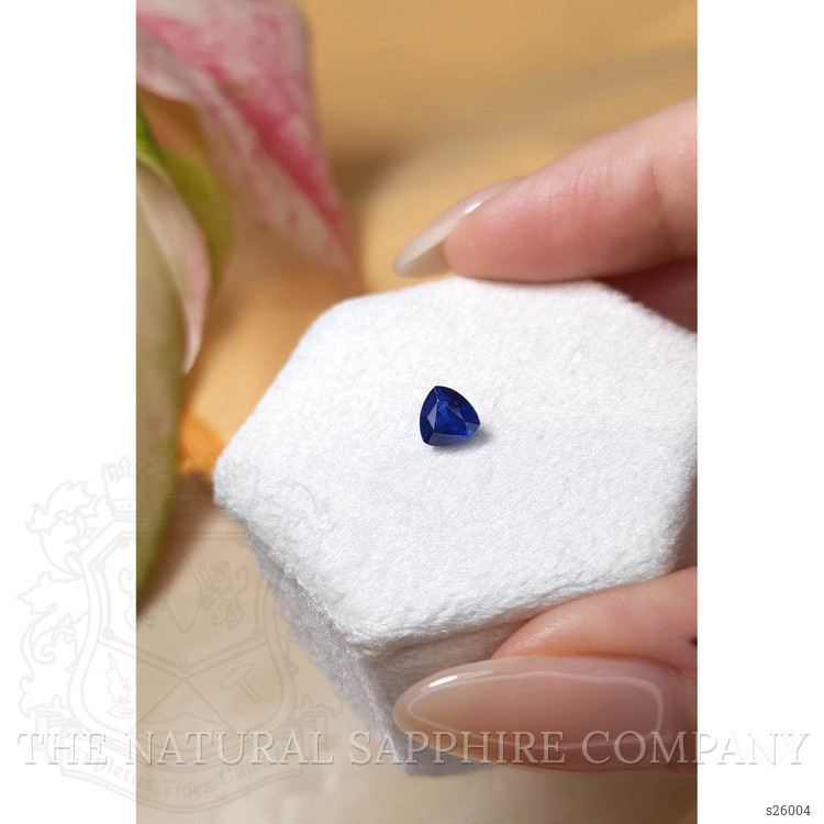 0.99 Ct. Blue Sapphire from Ceylon (Sri Lanka)
