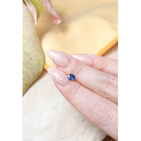 0.56 Ct. Blue Sapphire from Ceylon (Sri Lanka) Life Style