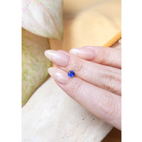 0.60 Ct. Blue Sapphire from Ceylon (Sri Lanka) Life Style