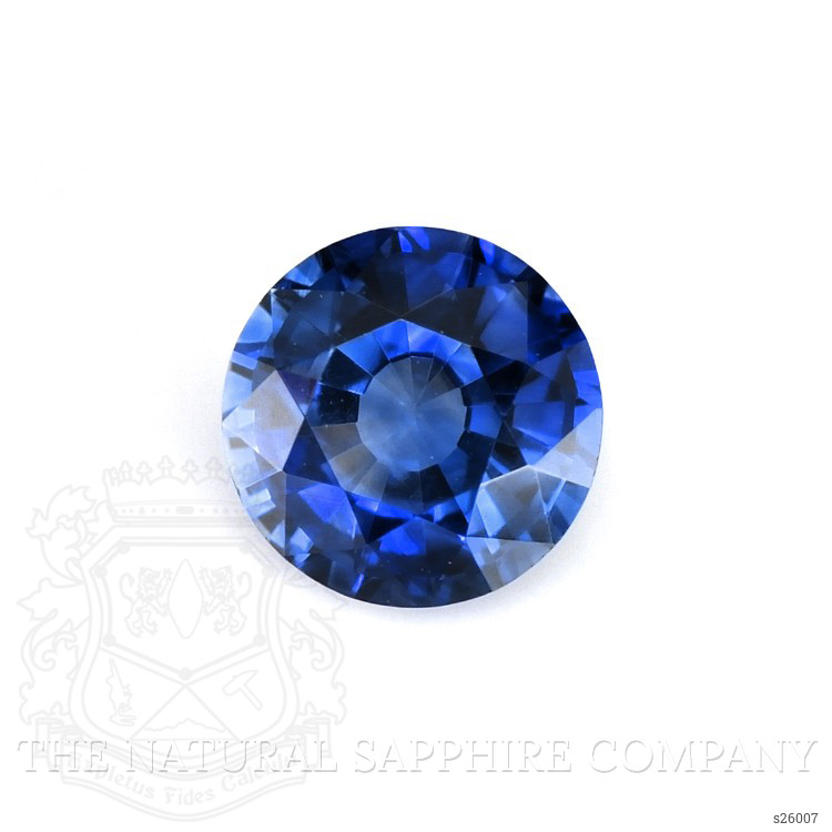 0.65 Ct. Blue Sapphire from Ceylon (Sri Lanka)
