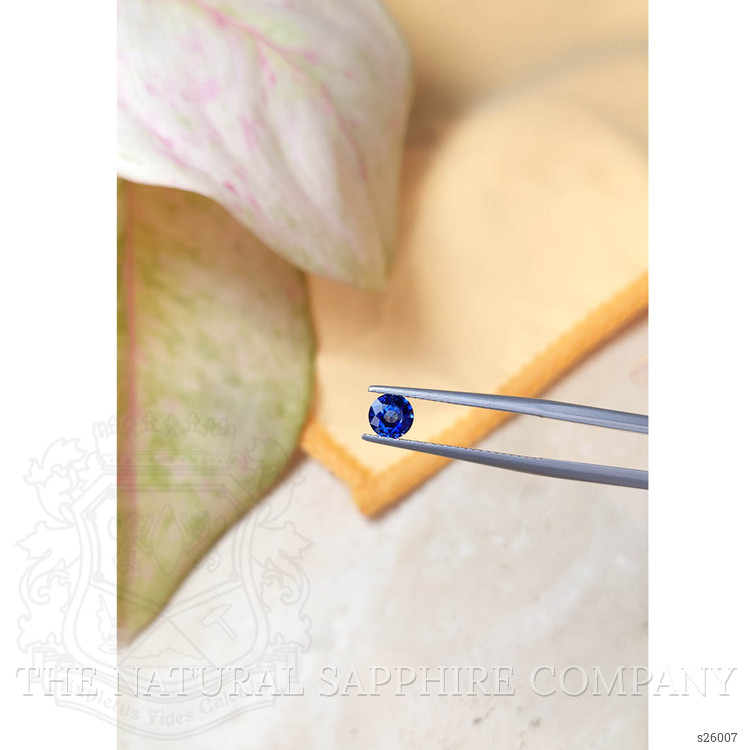 0.65 Ct. Blue Sapphire from Ceylon (Sri Lanka)