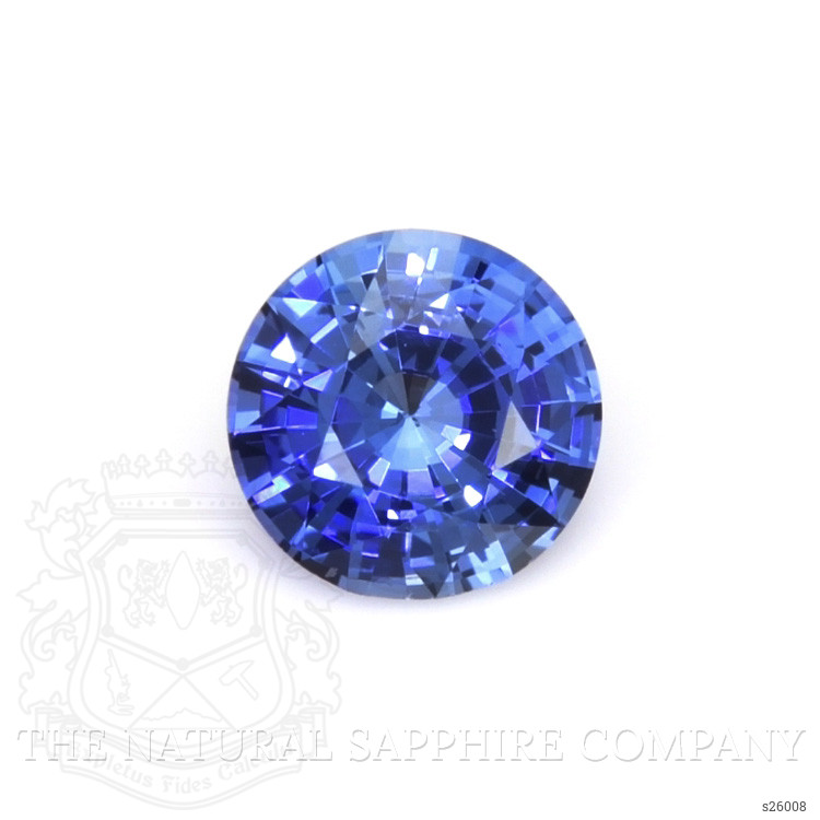 0.84 Ct. Blue Sapphire from Ceylon (Sri Lanka)