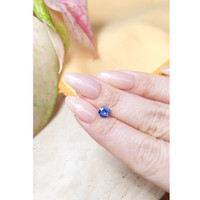 0.84 Ct. Blue Sapphire from Ceylon (Sri Lanka) Life Style