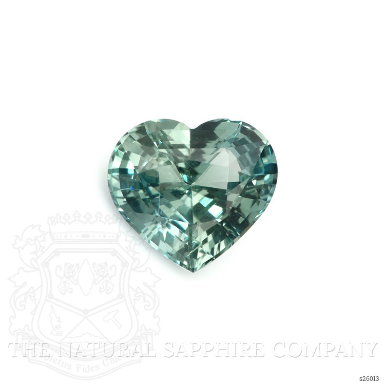 2.04 Ct. Bluish Green Sapphire from Ceylon (Sri Lanka)