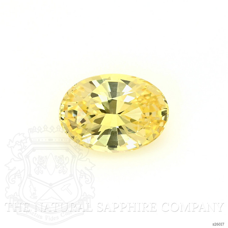 2.05 Ct. Yellow Sapphire from Ceylon (Sri Lanka)