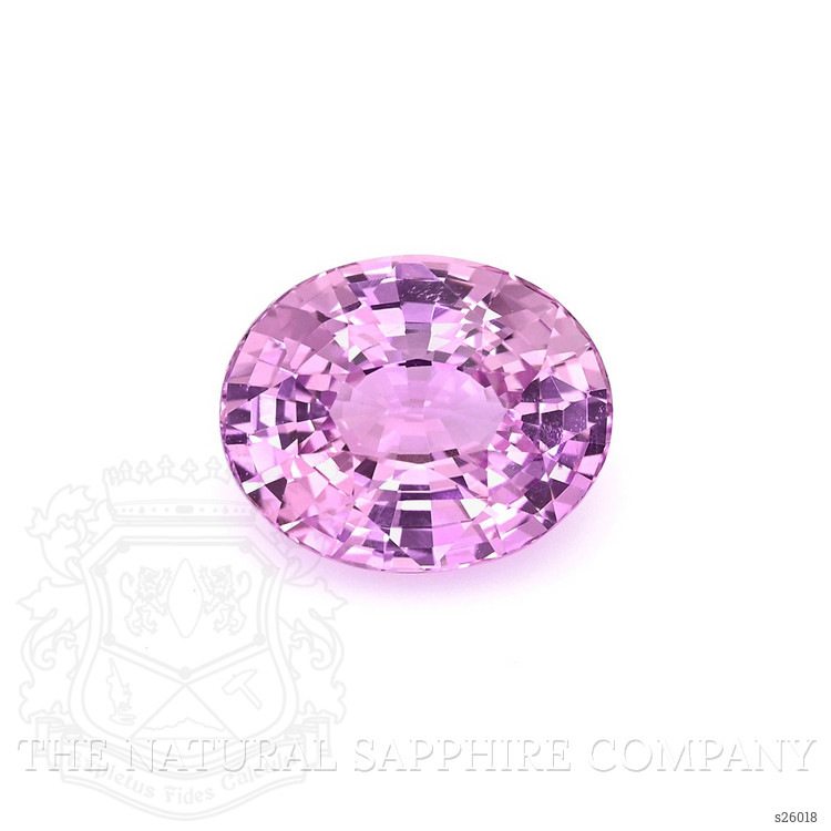 3.13 Ct. Purplish Pink Sapphire from Ceylon (Sri Lanka)
