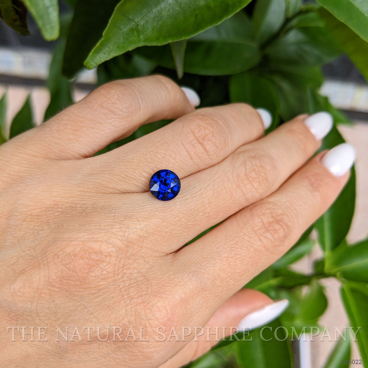 2.02 Ct. Blue Sapphire from Ceylon (Sri Lanka)