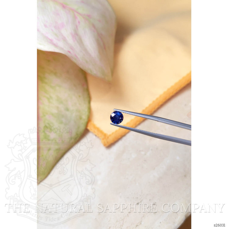 0.92 Ct. Blue Sapphire from Ceylon (Sri Lanka)