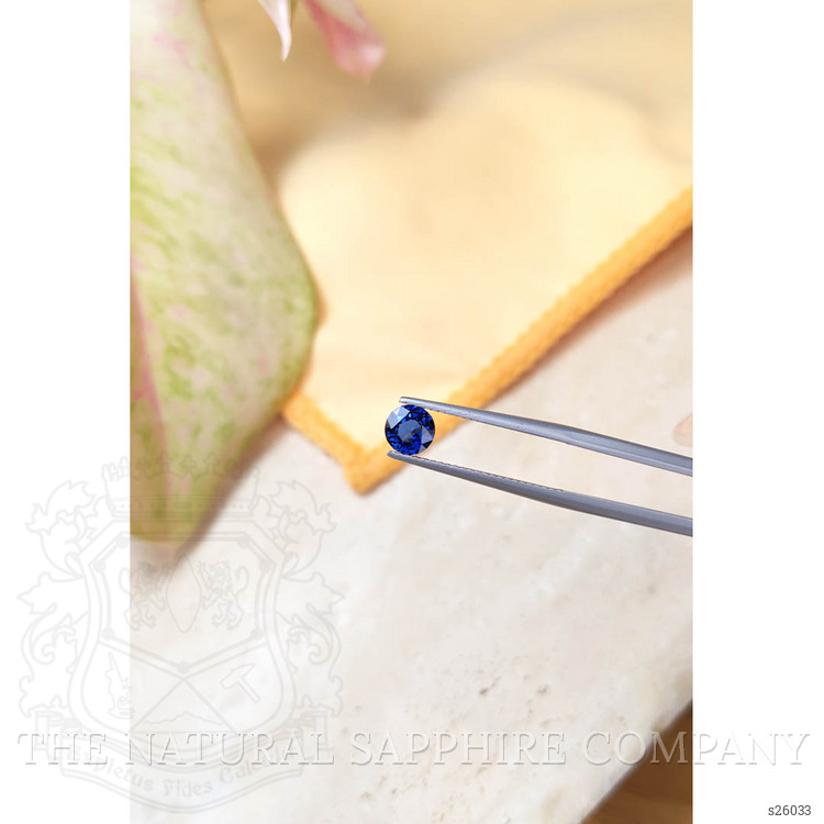 1.02 Ct. Blue Sapphire from Ceylon (Sri Lanka)