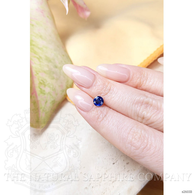 1.02 Ct. Blue Sapphire from Ceylon (Sri Lanka)