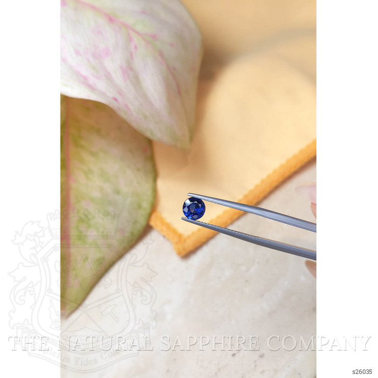 1.11 Ct. Blue Sapphire from Ceylon (Sri Lanka)