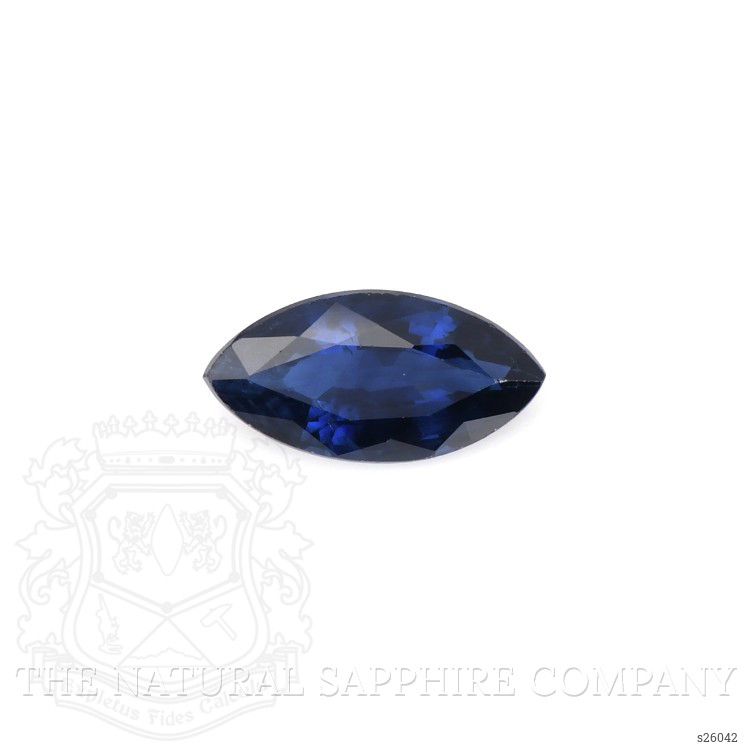 0.79 Ct. Blue Sapphire from Ceylon (Sri Lanka)