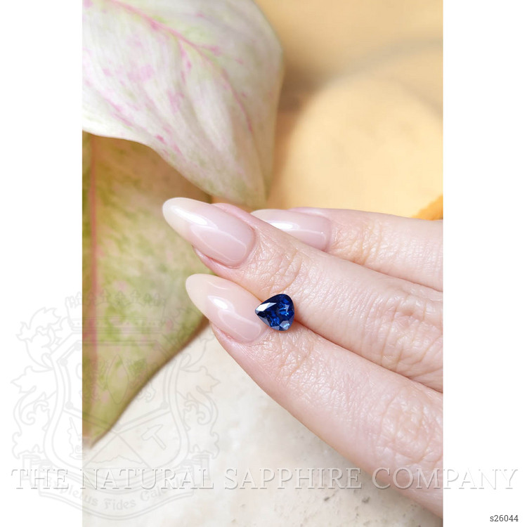 1.73 Ct. Blue Sapphire from Ceylon (Sri Lanka)