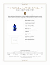 1.85 Ct. Blue Sapphire from Ceylon (Sri Lanka) Scan Report