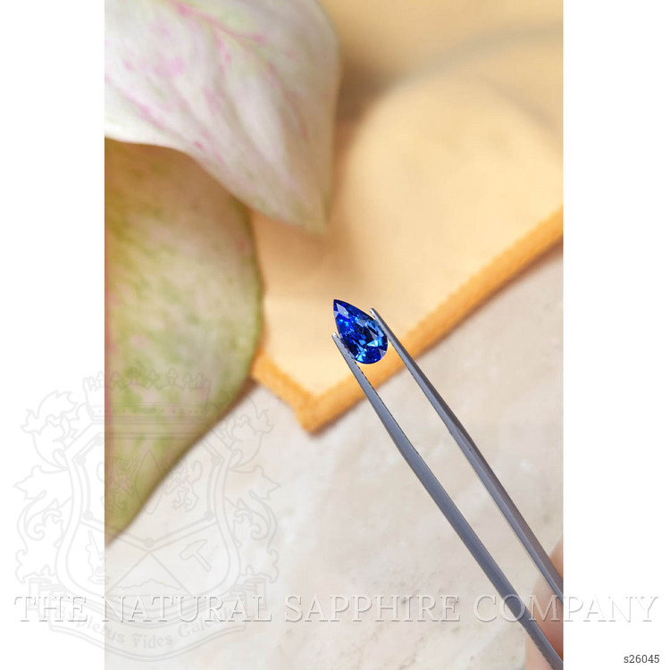 1.85 Ct. Blue Sapphire from Ceylon (Sri Lanka)