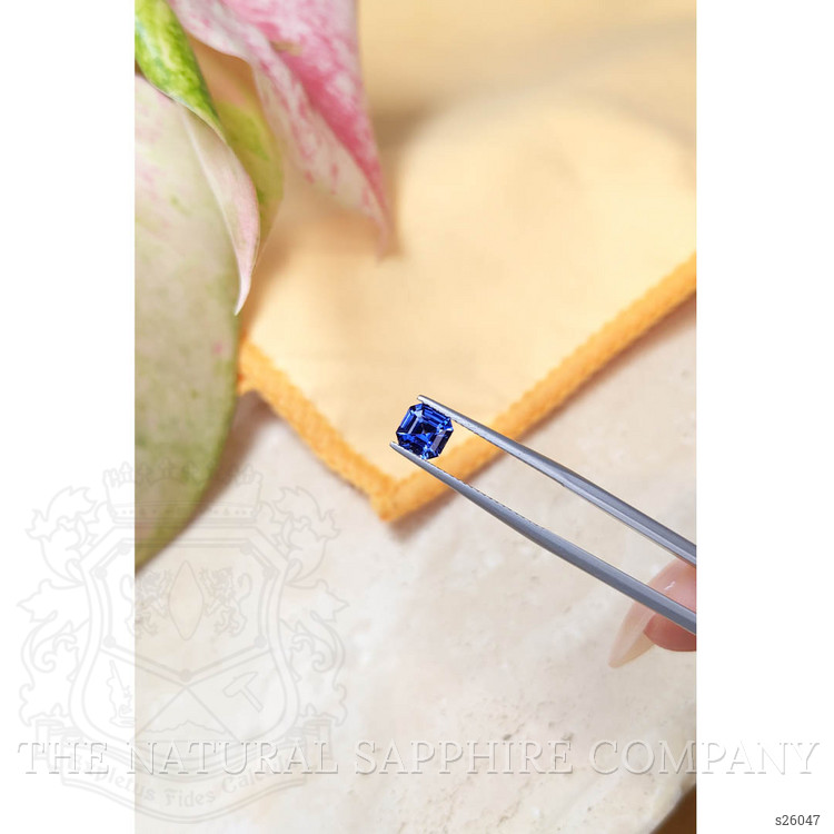 1.22 Ct. Blue Sapphire from Ceylon (Sri Lanka)