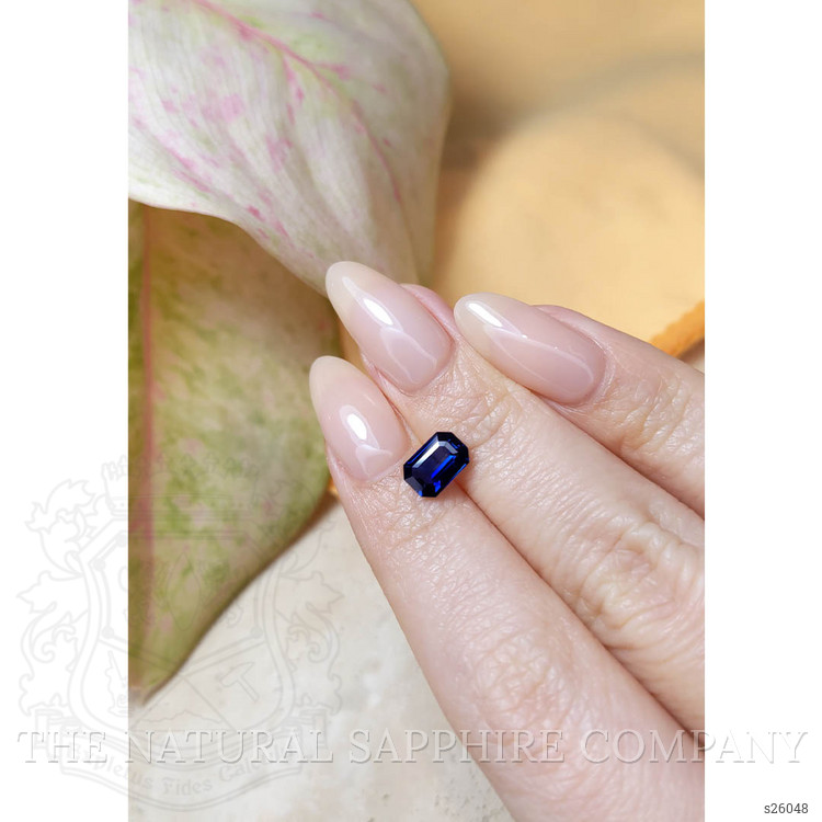 1.44 Ct. Blue Sapphire from Ceylon (Sri Lanka)