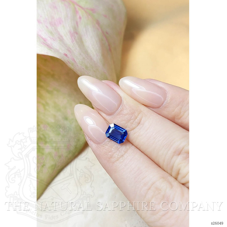 1.47 Ct. Blue Sapphire from Ceylon (Sri Lanka)