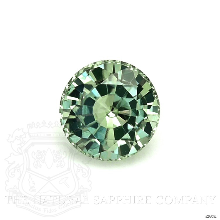 0.52 Ct. Bluish Green Sapphire from Ceylon (Sri Lanka)