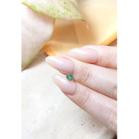 0.52 Ct. Bluish Green Sapphire from Ceylon (Sri Lanka) Life Style