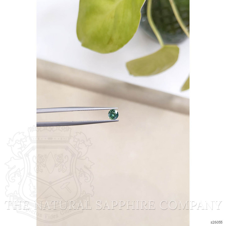 0.47 Ct. Bluish Green Sapphire from Madagascar