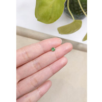 0.42 Ct. Green Sapphire from Madagascar Life Style