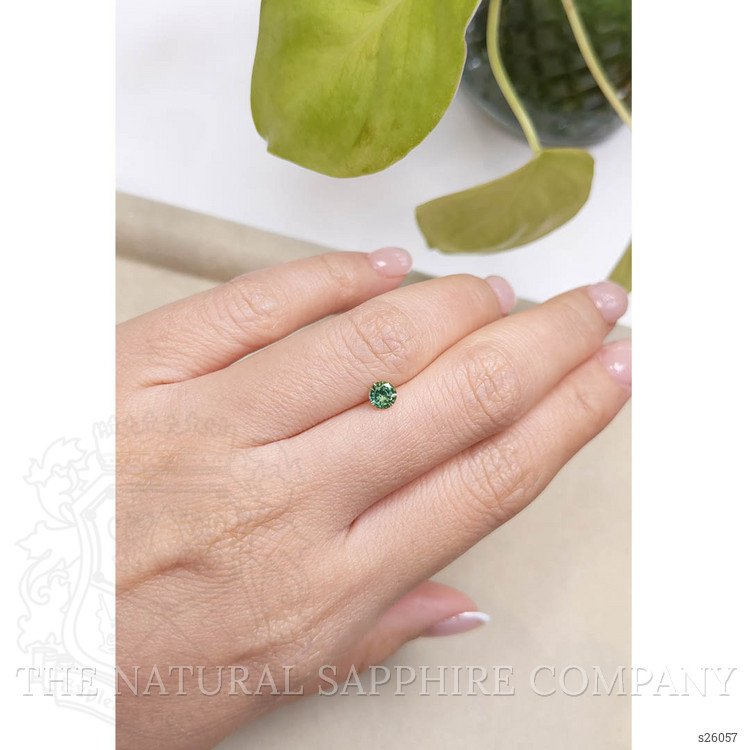 0.42 Ct. Green Sapphire from Madagascar