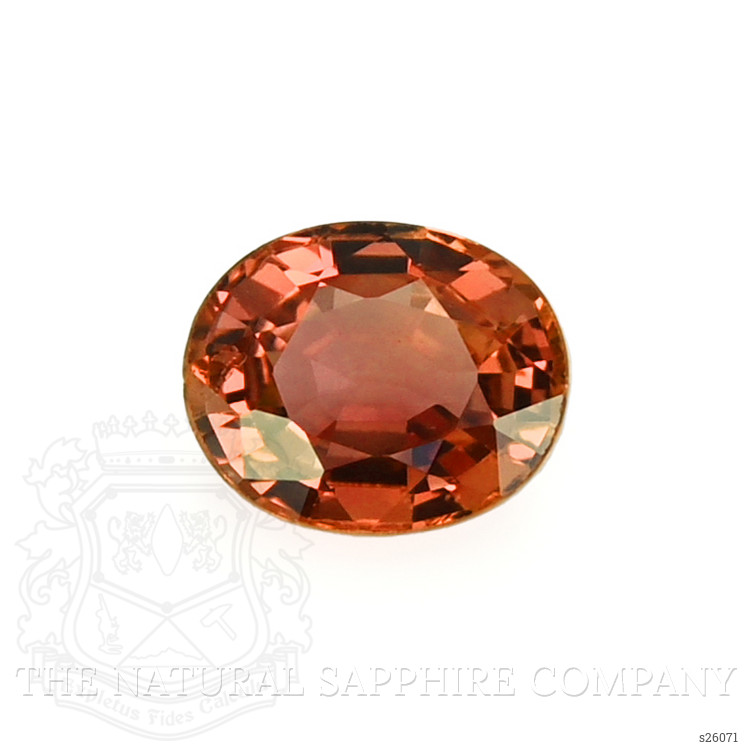 0.50 Ct. Orangish Brown Sapphire from Ceylon (Sri Lanka)