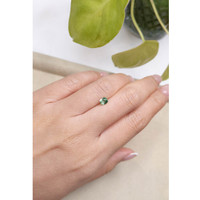 0.72 Ct. Green Sapphire from Ceylon (Sri Lanka) Life Style