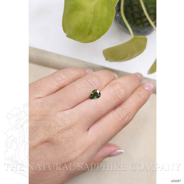 1.08 Ct. Green Sapphire from Australia