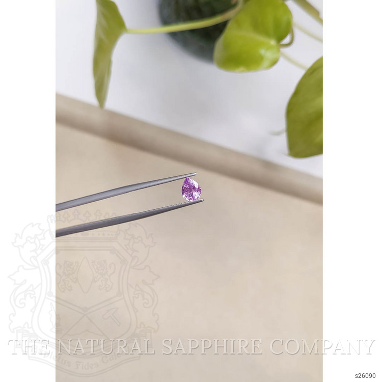 0.88 Ct. Pink Sapphire from Ceylon (Sri Lanka)