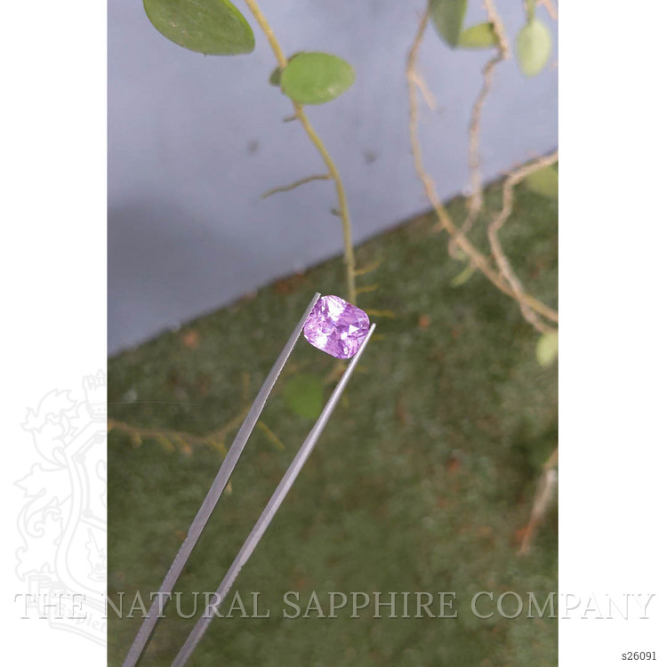 5.28 Ct. Pinkish Purple Sapphire from Ceylon (Sri Lanka)