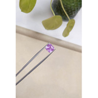 5.28 Ct. Pinkish Purple Sapphire from Ceylon (Sri Lanka) Life Style