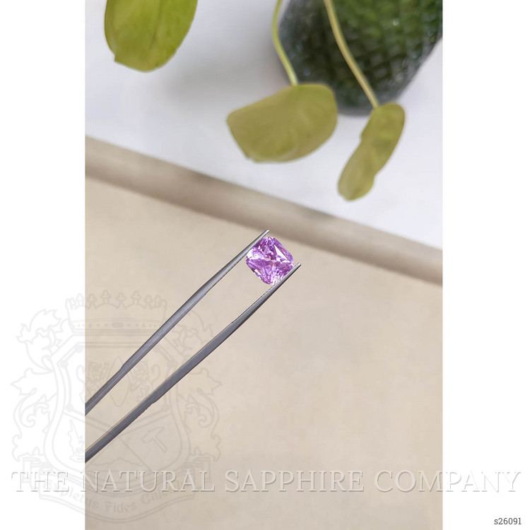 5.28 Ct. Pinkish Purple Sapphire from Ceylon (Sri Lanka)