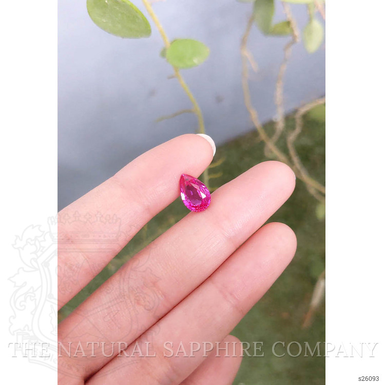 2.54 Ct. Pink Sapphire from Ceylon (Sri Lanka)