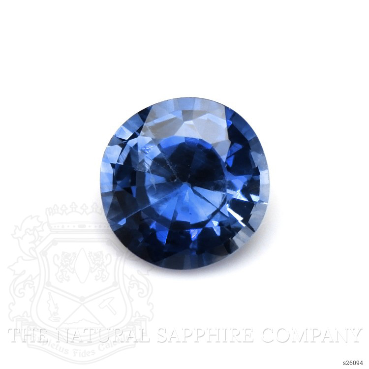 0.59 Ct. Blue Sapphire from Ceylon (Sri Lanka)