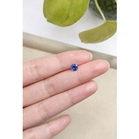 0.59 Ct. Blue Sapphire from Ceylon (Sri Lanka) Life Style