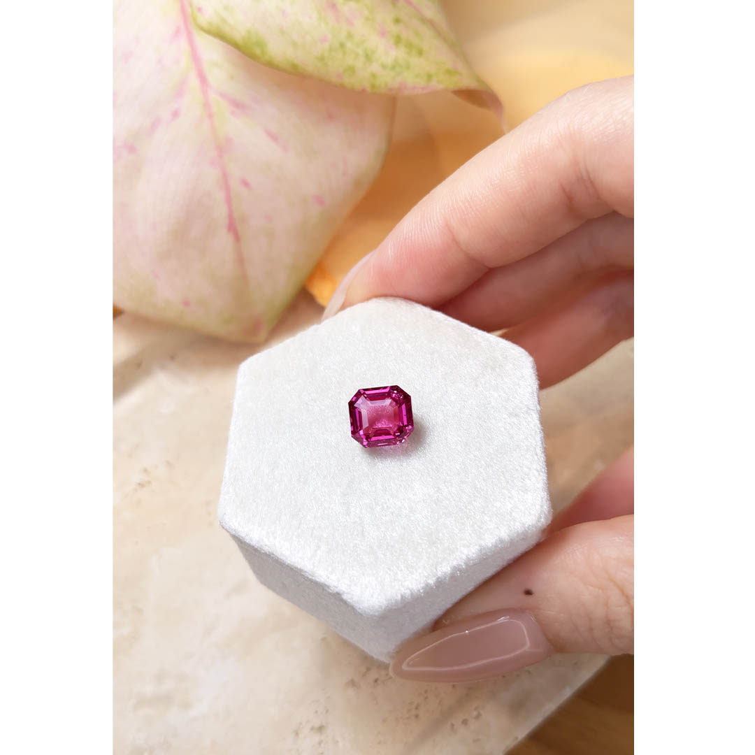 Loose Pink Sapphire - Asscher - Octagon 4.63 Ct. - #S26095 | The