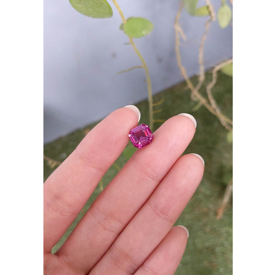 Loose Pink Sapphire - Asscher - Octagon 4.63 Ct. - #S26095 | The