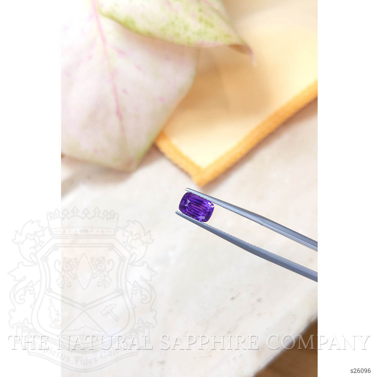 2.02 Ct. Purple Sapphire from Ceylon (Sri Lanka)
