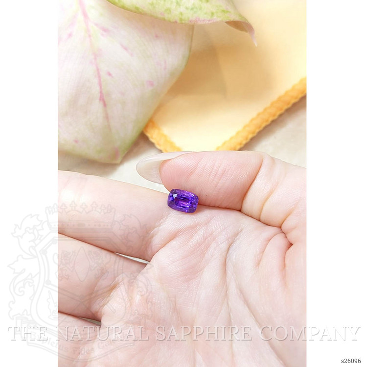 2.02 Ct. Purple Sapphire from Ceylon (Sri Lanka)